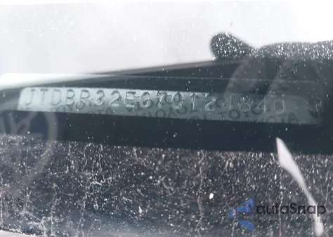 2007 Toyota Corolla Le z USA, uszkodzony, nr VIN JTDBR32E070124840